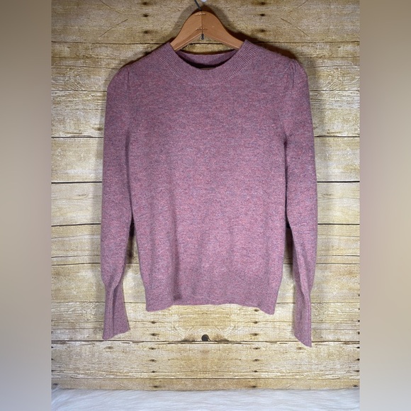 Veronica Beard 100% Cashmere Pullover Sweater Pink sz XS Crewneck1